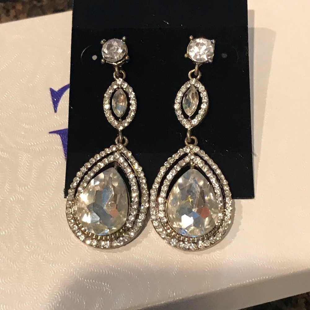 Beautiful bling earrings